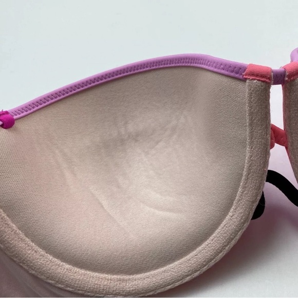 Victoria's Secret Womens Bikini Set 32d top/Small Bottoms Pink - Picture 8 of 11